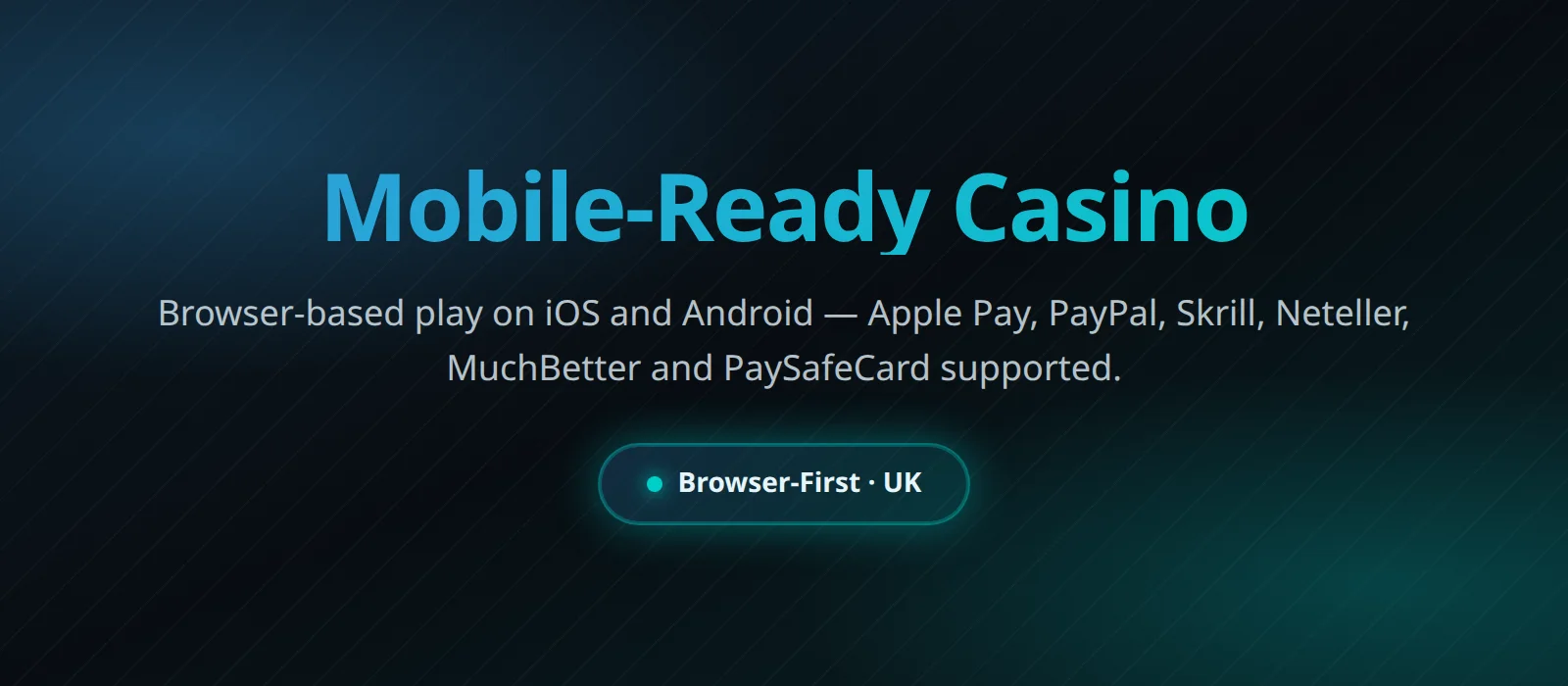 Monster Casino mobile app on iOS and Android