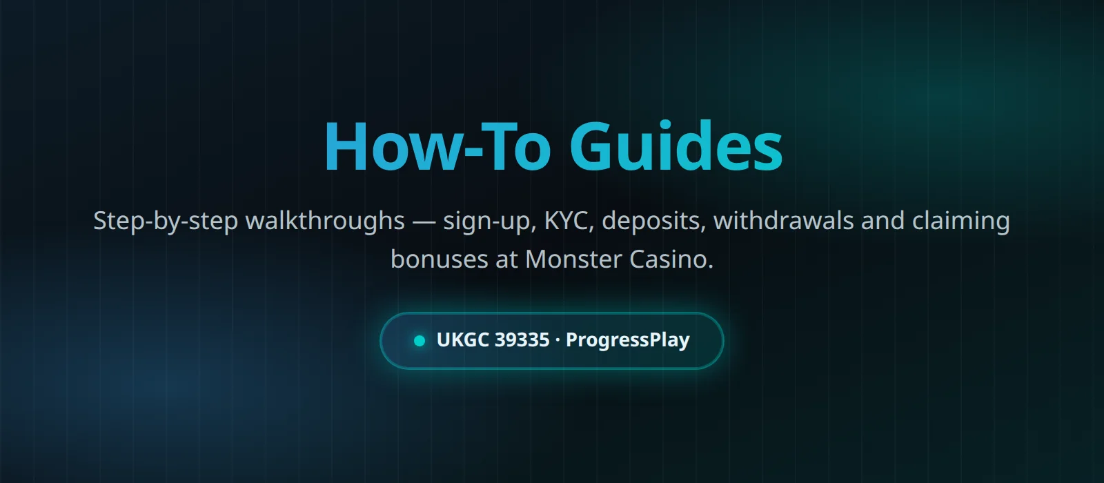 MonsterCasinoPromocodeUK Login — Monster Casino Promo Code for UK Players