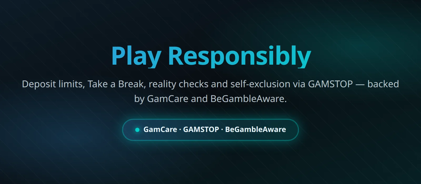 Responsible gambling at Monster Casino - tools and support for safer play